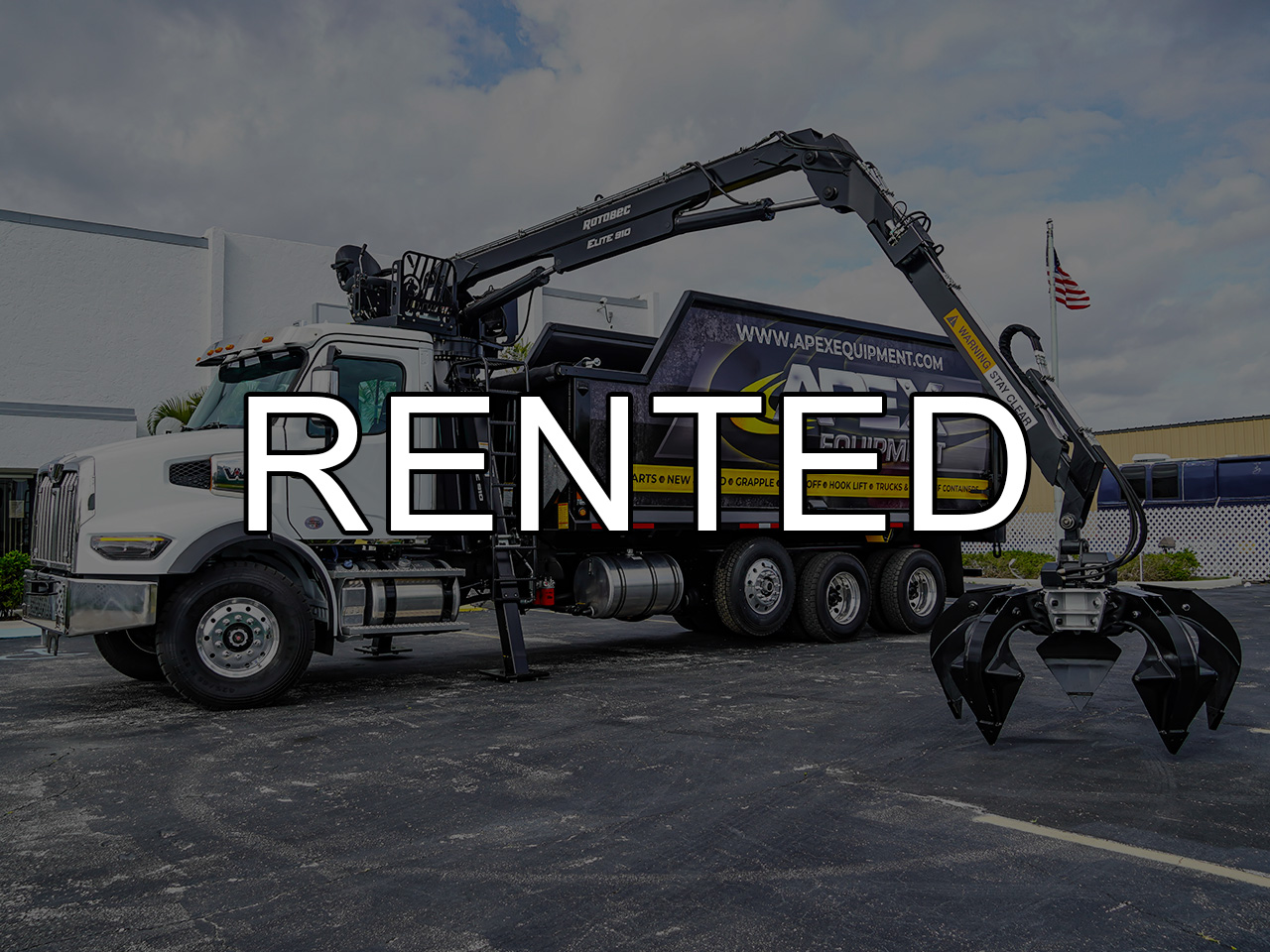 2026 537 PETERBILT ROTOBEC GRAPPLE LOADER TRUCK FOR SALE - image 1 of 6