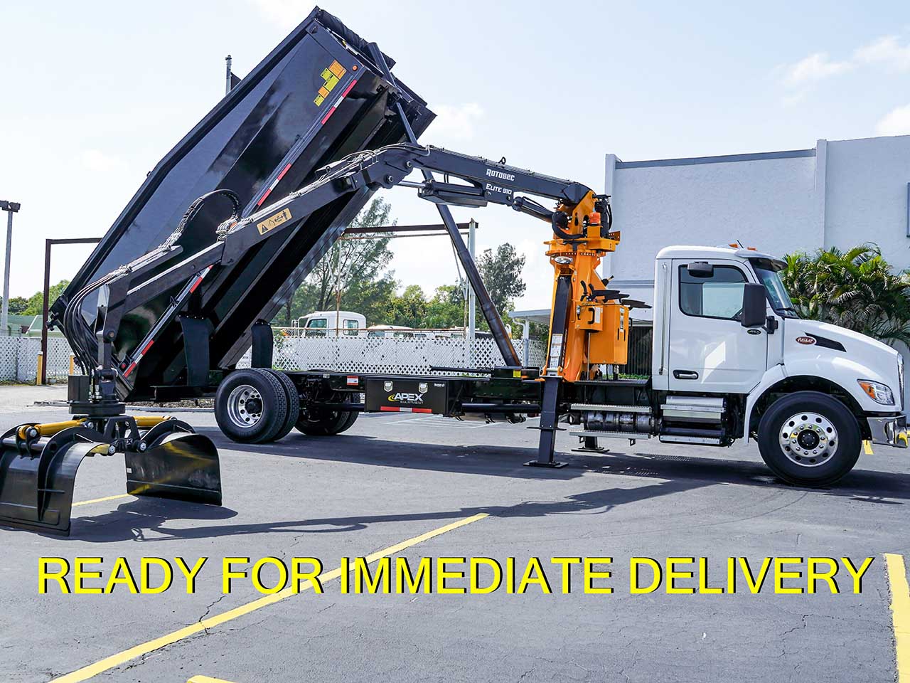 2026 PETERBILT 537 GRAPPLE TRUCK FOR SALE OR RENT 2026 PETERBILT 537 GRAPPLE TRUCK FOR SALE OR RENT - image 1 of 6