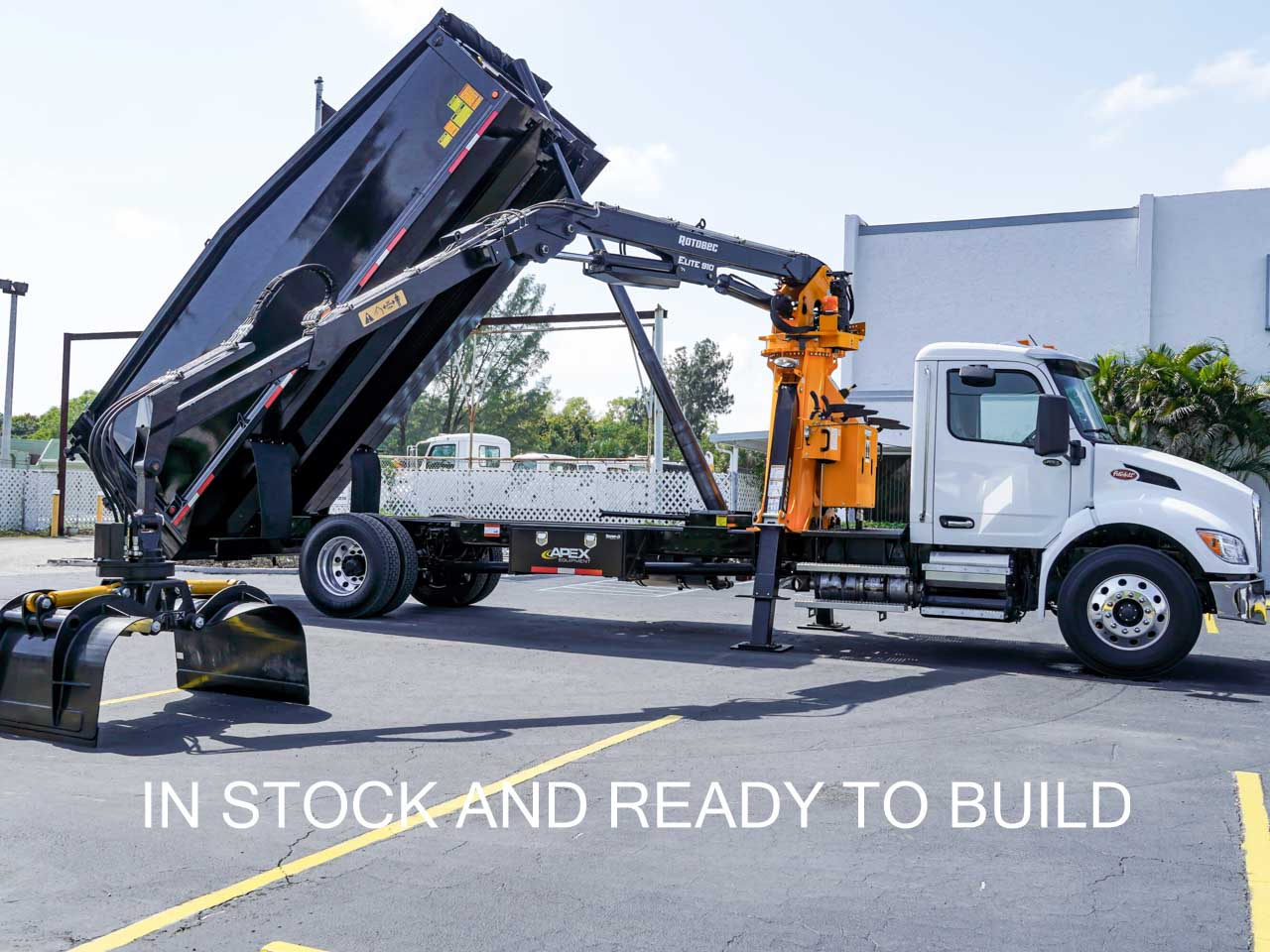 2026 537 PETERBILT ROTOBEC GRAPPLE LOADER TRUCK FOR SALE 2026 537 PETERBILT ROTOBEC GRAPPLE LOADER TRUCK FOR SALE - image 1 of 6